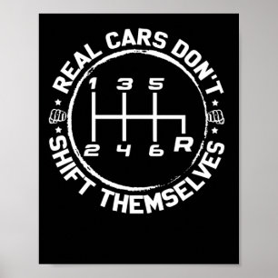 Poster Carros de verdade não se desloquem