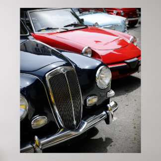 Pôster Carros vintage