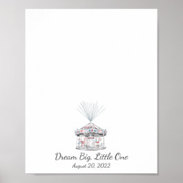 Poster Carrossel Fingerprint Guest Book