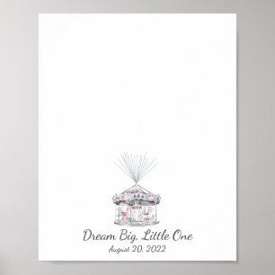 Poster Carrossel Fingerprint Guest Book