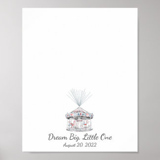 Poster Carrossel Fingerprint Guest Book