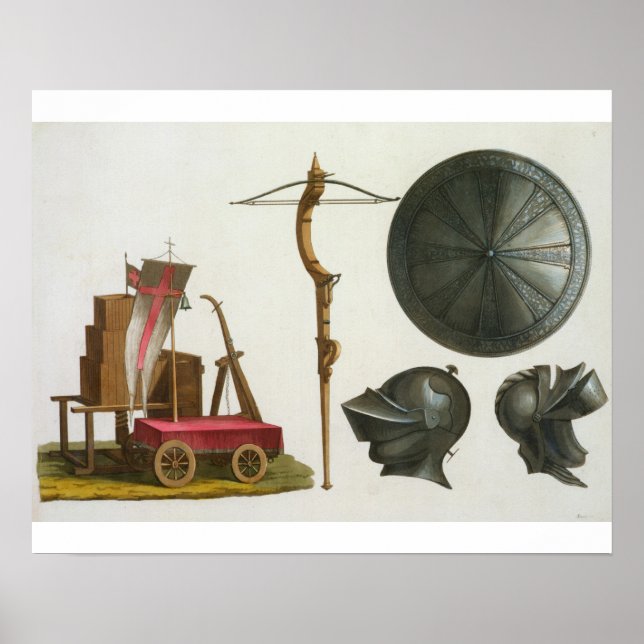 Pôster Carruagem, arco-íris e blindagem, placa 17 fr (Frente)