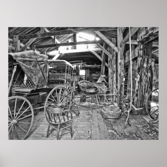 PÔSTER CARRUAGEM, SLEIGH E COMPRO WAGON (Frente)