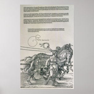 Pôster Carruagem Triunfal do Imperador Maximiliano I