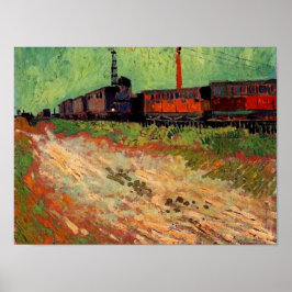 Pôster Carruagems ferroviárias (F466) Van Gogh Fine Art