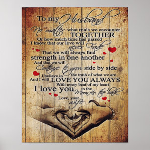 Poster Carta Ao Meu Marido Adorável Ao Meu Marido Pres