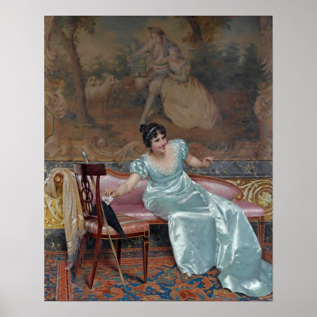 Poster Carta de Amor de Vittorio Reggianini (Frente)
