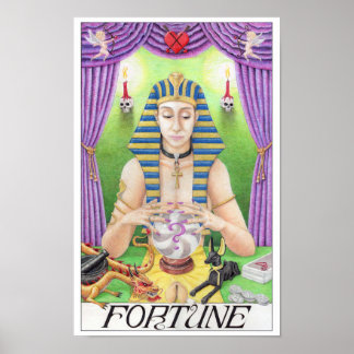 Poster Carta de tarô Fortuna