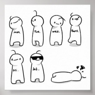 Poster Carta do dia de Cryaotic