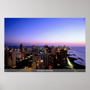 Poster Cartagena, Colômbia