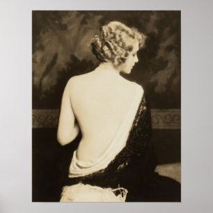 Poster Cartão adiantado do francês dos 1900s