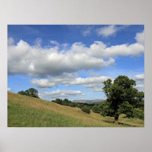 Poster Cartão da Noite de Pendle Hill