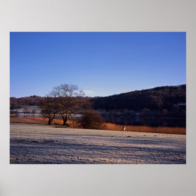 Poster Cartão de Férias de Inverno para Água Esthwiate (Frente)