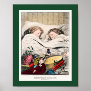 Poster Cartão de Férias de Natal Antes do Dia