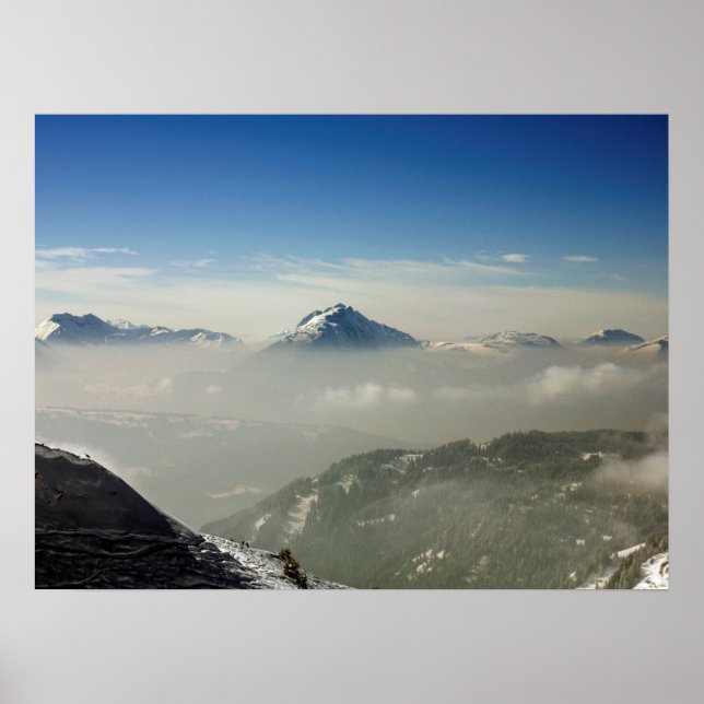 Poster Cartão de Férias Morzine France (Frente)