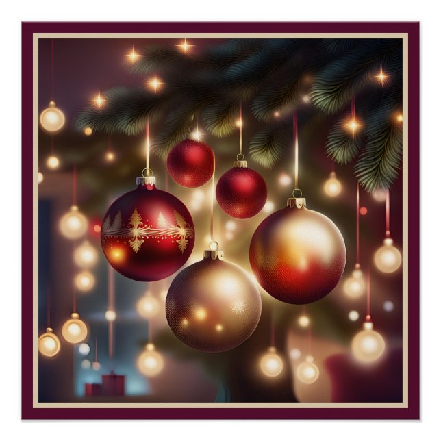 Pôster Cartão de Festividades (Frente)