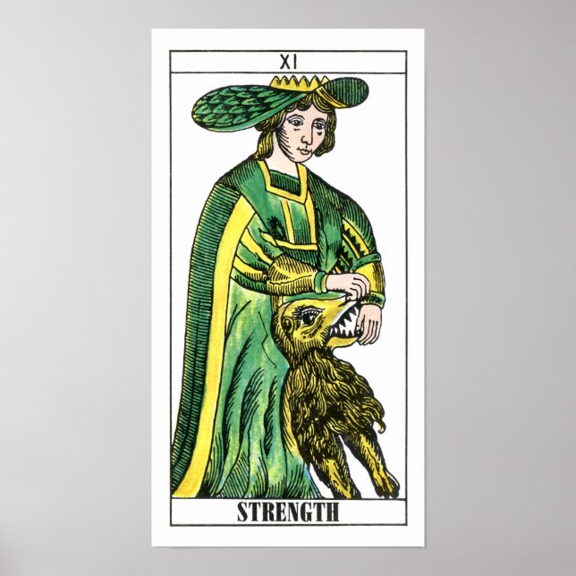 Poster Cartão de Segurança Tarot (Frente)