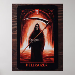 Poster Cartão de Tarô InferiorRaizer Reaper
