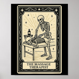 Poster Cartão Mage Therast Tarot - Halloween Soky Gothi