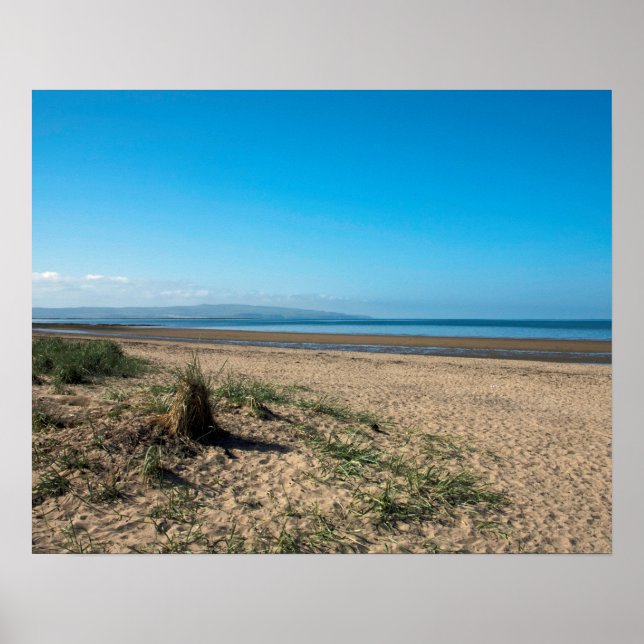 Poster Cartão-postal Beach At Troon Scotland (Frente)