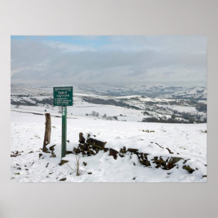 Poster Cartão-postal Bowstonegate de inverno