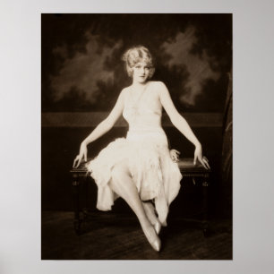 Pôster Cartão postal francês no início dos anos 1900