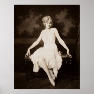 Pôster Cartão postal francês no início dos anos 1900