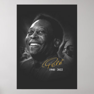 Poster Cartão Postal Pelé - 1940-2022
