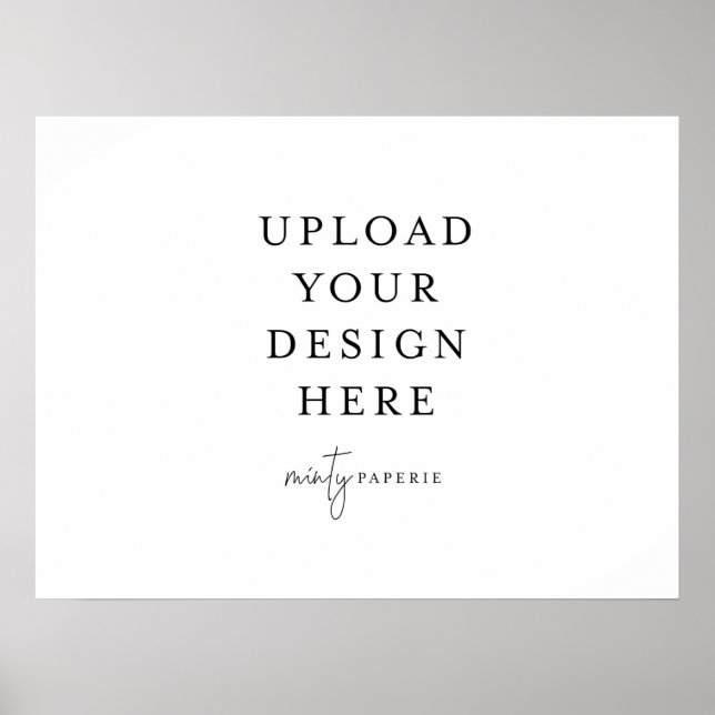 Poster Cartaz 18" x 24" - Paisagem (Frente)