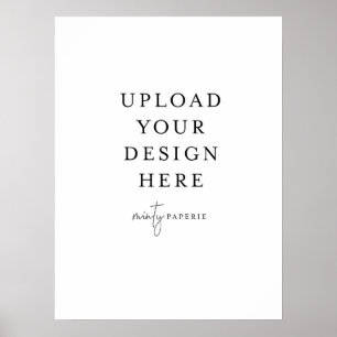 Poster Cartaz 18" x 24" - Retrato