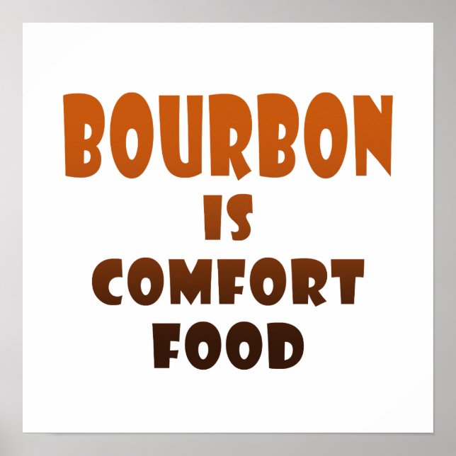 Poster CARTAZ 40 X 40 CM - BOURBON é Comida Caseira (Frente)