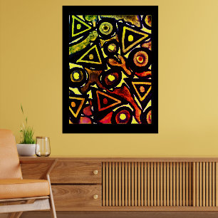 Poster Cartaz Abstrato