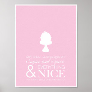 Pôster Cartaz Açúcar & Especiarias