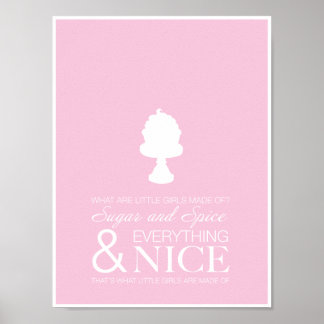 Pôster Cartaz Açúcar & Especiarias