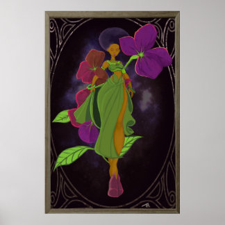 Poster Cartaz Africano de Oshun