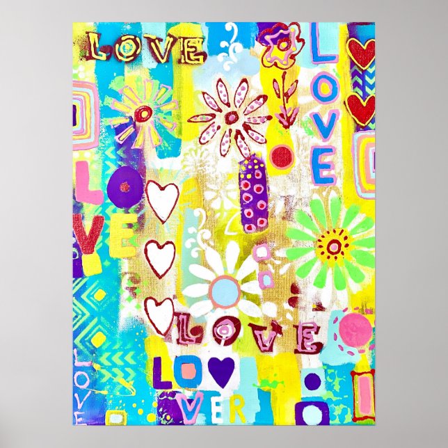 Poster Cartaz Amor 18 x 24 (Frente)