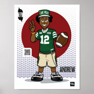 Poster Cartaz Andrew Urban City High