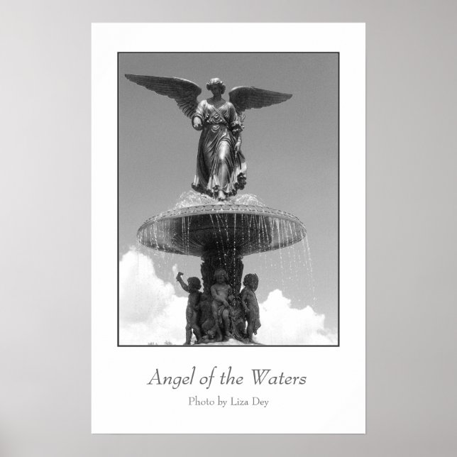 Pôster Cartaz 'Anjo das Águas' (Frente)