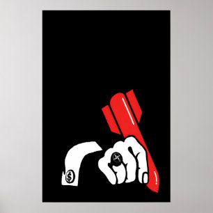 Poster Cartaz anti-OTAN da Alemanha Oriental