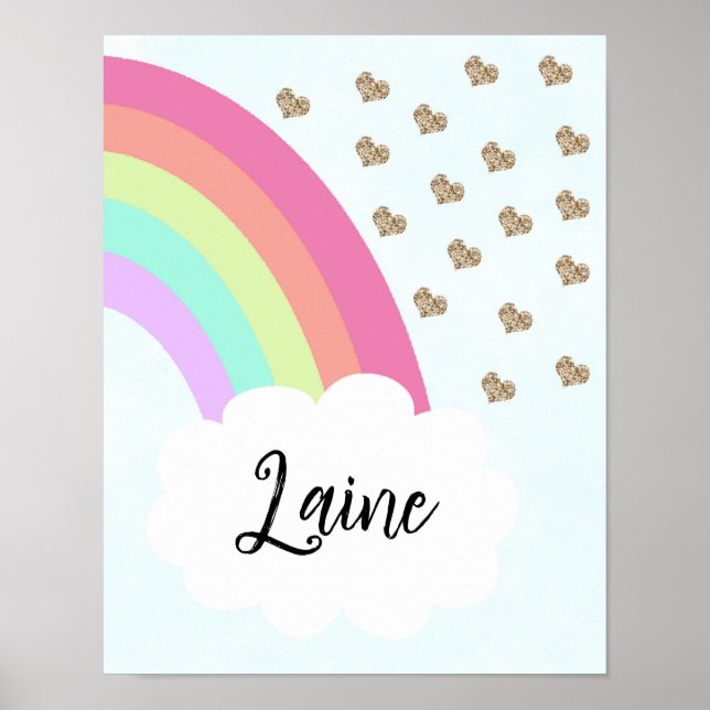 Poster Cartaz Arco-íris Irmã Correspondente (Frente)