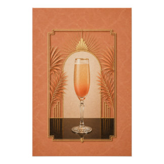 Pôster Cartaz Art Déco Bellini | Arte de Bar