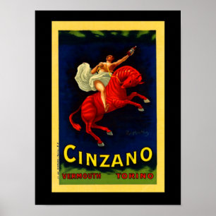 Poster Cartaz Art Déco de Leonetto Cappiello para Licor I