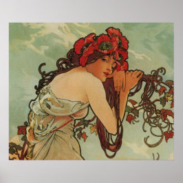 Poster Cartaz Art Nouveau