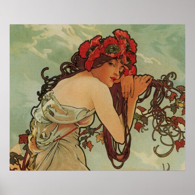 Poster Cartaz Art Nouveau (Frente)