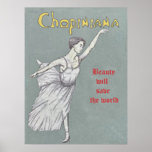 Poster Cartaz Art Nouveau