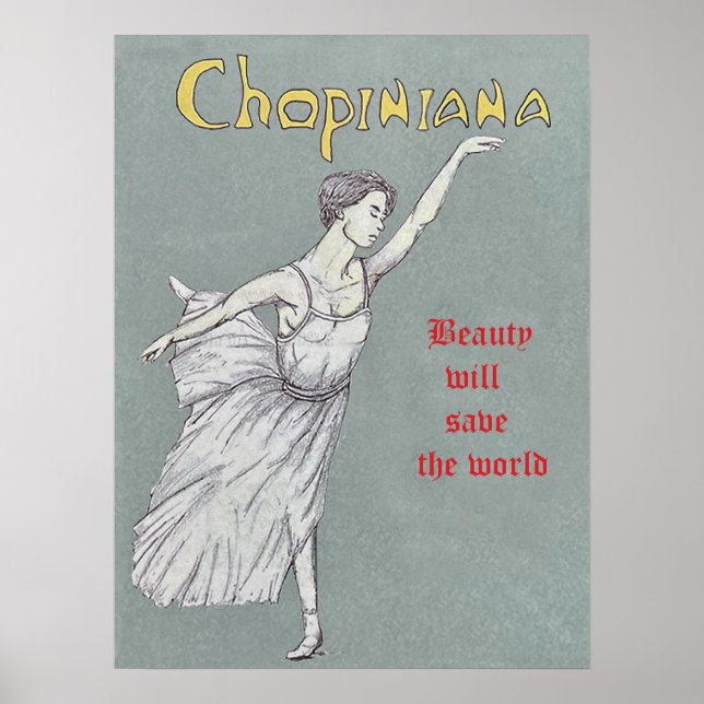 Poster Cartaz Art Nouveau (Frente)