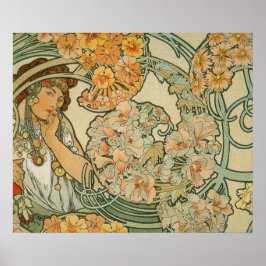 Poster Cartaz Art Nouveau