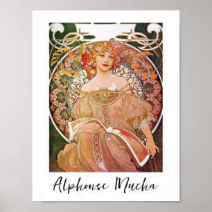 Poster Cartaz - Art Nouveau 'Réverie'