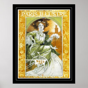 Poster Cartaz Arte Vintage Alphonse Mucha