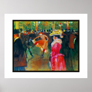 Pôster Cartaz Artistas Famosos Henri de Toulouse Lautrec